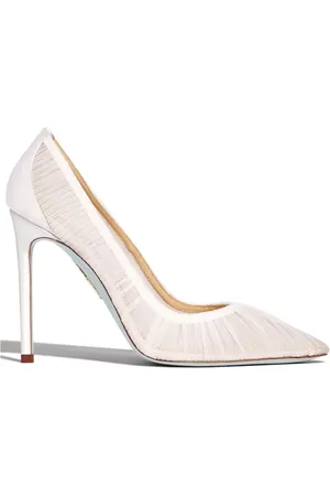 Aquazzura Schoenen, Dames, Wit, 39 EU, High Heel Pumps