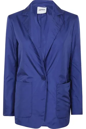 Aspesi Jassen, Dames, Blauw, M, Stijlvolle Jas