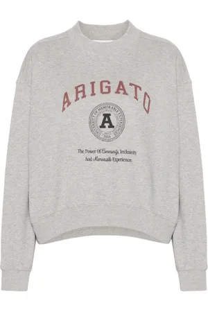 Axel Arigato Sweatshirts & Hoodies, Dames, Grijs, XS, Katoen, Arigato University Sweatshirt