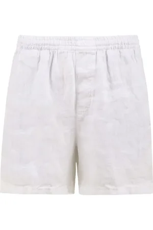 Aspesi Korte broeken, Heren, Wit, S, Katoen, Cq 15 Model Casual Shorts