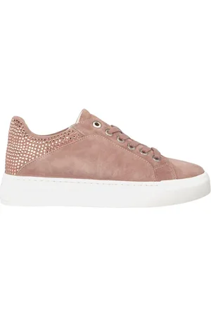 Alma en Pena Schoenen, Dames, Roze, 41 EU, Leer, Sparkle Sneakers