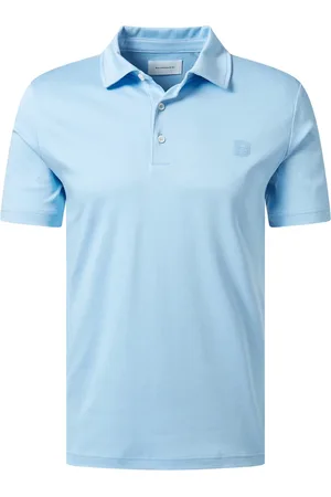 Baldessarini Tops, Heren, Blauw, L, Moderne Grenenhouten Stoel