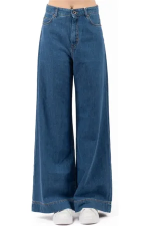 Max Mara Jeans, Dames, Blauw, 2Xs, Denim, Casual Denim Jeans voor uitjes