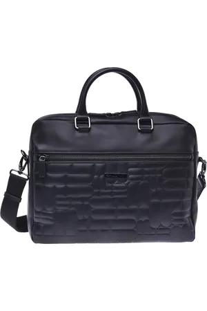BALDININI Tassen, Heren, Zwart, ONE Size, Leer, Professionele Tas