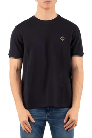 HERNO Tops, Heren, Blauw, L, Stijlvolle Gebreide Top