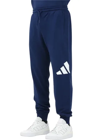 adidas Broeken, Heren, Blauw, S, Sporty Essentials Big Logo French Terry Broek