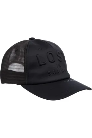 Armani Exchange Accessoires, Heren, Zwart, ONE Size, Verstelbare Cap met Simpel Logo
