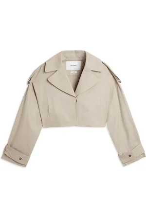Axel Arigato Jassen, Dames, , M, Katoen, Gaia Cropped Trenchcoat