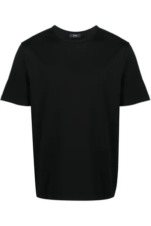 HERNO Tops, Heren, Zwart, 2Xl, Zwarte T-shirts en Polos