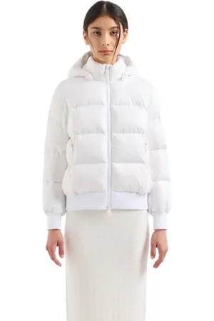 Armani Exchange Jassen, Dames, Wit, S, Witte Donsjas
