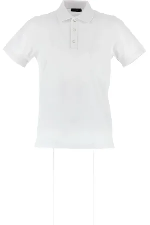 FAY Tops, Heren, Wit, L, Witte T-shirts en Polos