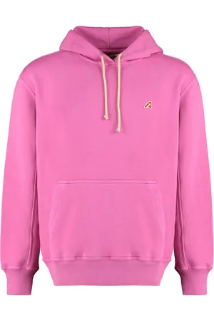 Autry Sweatshirts & Hoodies, Heren, Roze, S, Katoen, Hooded Sweatshirt