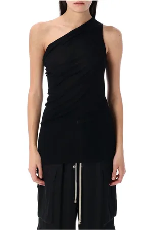 Rick Owens Tops, Dames, Zwart, S, Stijlvolle Athena Top voor vrouwen