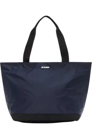 K-Way Tassen, Dames, Blauw, ONE Size, Blauwe Tote tas Mod. Clere