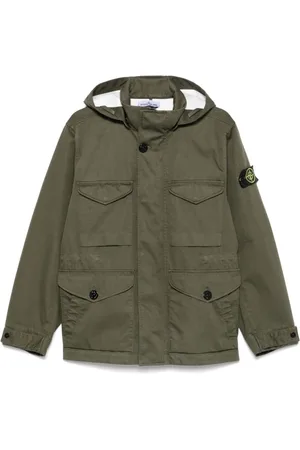 Stone Island Jassen, Heren, Groen, M, Groene Winterjassen