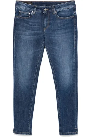 Dondup Jeans, Dames, Blauw, W27, Indigo Blauwe Jeans met Klassieke Stijl
