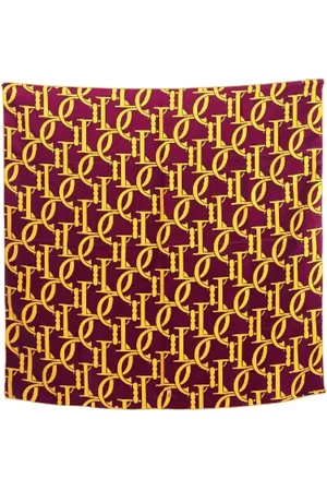 Dior Pre-owned, Dames, Bruin, ONE Size, Pre-owned Canvas scarves