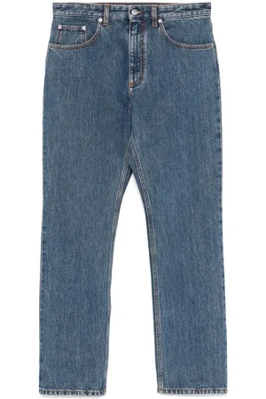 Bally Jeans, Heren, Blauw, W30, Katoen, Indigo Slim-fit Jeans
