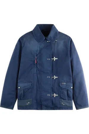 FAY Jassen, Heren, Blauw, L, Stijlvolle jassen voor elke gelegenheid