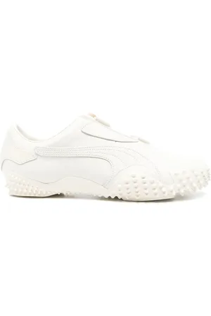 PUMA Schoenen, Heren, Wit, 40 EU, Beige Almond Touch-Strap Sneaker