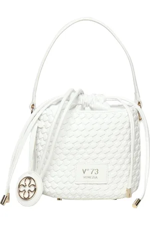 V°73 Tassen, Dames, Wit, ONE Size, Witte Emmer Tas