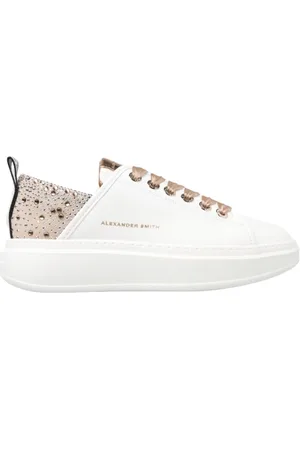 Alexander Smith Schoenen, Dames, Wit, 37 EU, Wembley Woman Nude