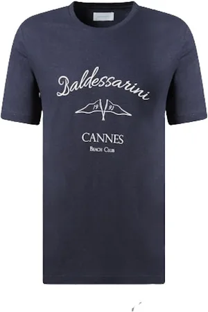 Baldessarini Tops, Heren, Blauw, XL, Tarini T-shirt in Trendy Stijl