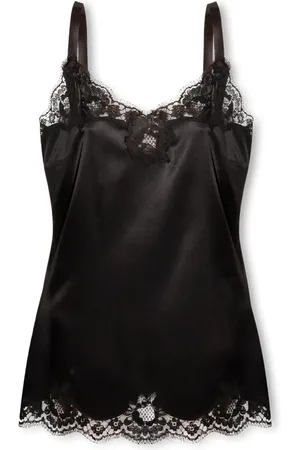 Dolce & Gabbana Tops, Dames, Zwart, XS, Lingerietop