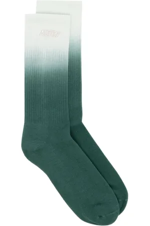 Autry Ondergoed, unisex, Veelkleurig, M, Katoen, Geribbelde sokken met geborduurd logo