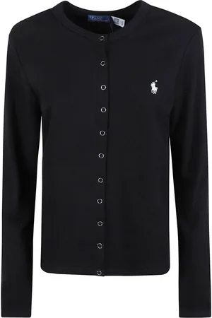 Ralph Lauren Truien, Dames, Zwart, L, Katoen, Cardigan