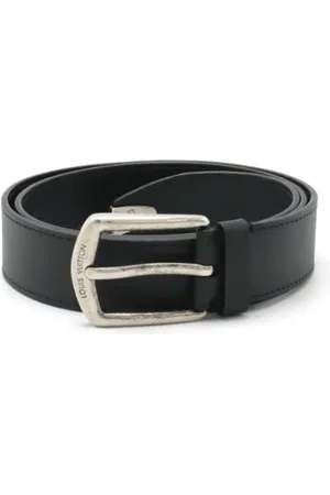 LOUIS VUITTON Pre-owned, Dames, Zwart, ONE Size, Leer, Pre-owned Leather belts
