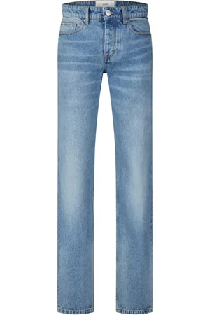 Ami Jeans, Heren, Blauw, W34, Denim, Classic Straight Leg Jeans