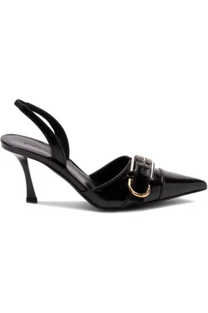 Givenchy Schoenen, Dames, Zwart, 37 EU, Voyou Slingback Pumps