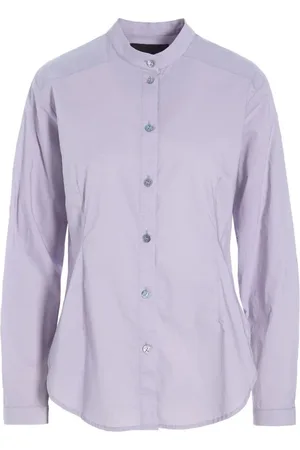 Bitte Kai Rand Blouses & Shirts, Dames, Paars, L, Katoen, Core Cotton Shirt Lavendel Hemel