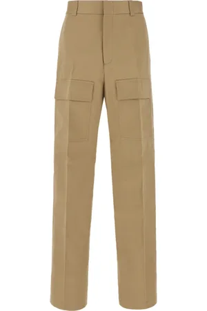 Gucci Broeken, Heren, Bruin, L, Katoen, Stijlvolle Broek