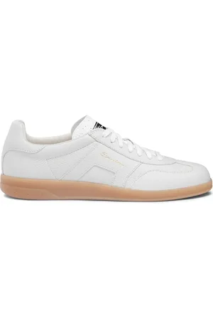 santoni Schoenen, Heren, Wit, 43 1/2 EU, Leer, DBS Oly Sneaker