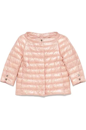 HERNO Jassen, Dames, Roze, S, Blush Gewatteerde Bovenkleding