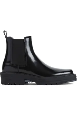 Givenchy Schoenen, Heren, Zwart, 41 EU, Leer, Zwarte Chelsea Boots
