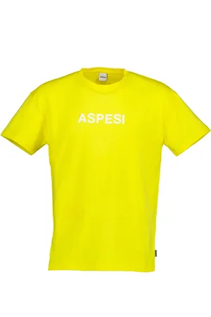 Aspesi Tops, Heren, Geel, S, Gele T-shirts