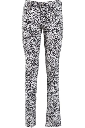 Saint Laurent Broeken, Dames, Zwart, W29, Denim, Slim-fit Denim Jeans