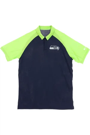 Nike Tops, Heren, Blauw, M, Katoen, NFL Logo Raglan Polo