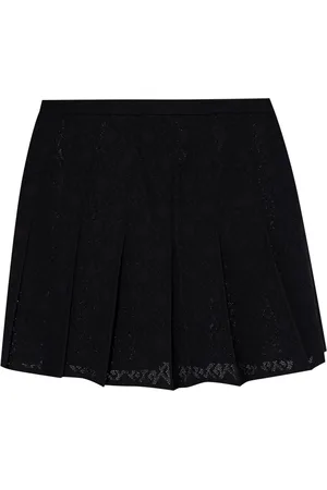 Givenchy Rokken, Dames, Zwart, S, Geplooide Rok