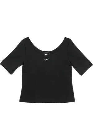 Nike Tops, Dames, Zwart, M, Polyester, Sportswear Tech Pack Crop Top