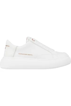 Alexander Smith Schoenen, Dames, Wit, 40 EU, Katoen, Eco-Greenwich Woman Iride