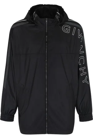 Givenchy Sport, Heren, Zwart, S, Nylon, Zwart Nylon Sportjack