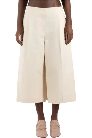 Marni Broeken, Dames, , S, Katoen, Ivoor Katoenen Shorts