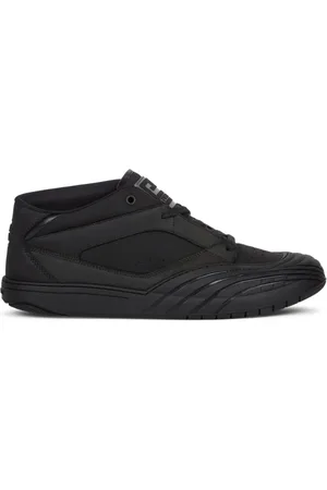 Givenchy Schoenen, Heren, Zwart, 42 EU, Leer, Mid-Top Sneakers