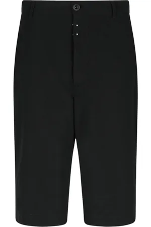 Givenchy Korte broeken, Heren, Zwart, S, Katoen, Katoenen Lange Shorts