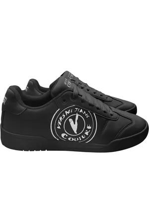 VERSACE Schoenen, Heren, Zwart, 42 EU, Sneakers