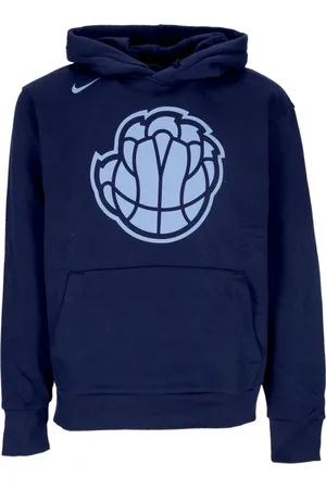 Nike Sweatshirts & Hoodies, Heren, Blauw, XS, Katoen, Memphis Grizzlies Basketbal Team Hoodie